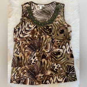 Dress barn top size medium made in the USA